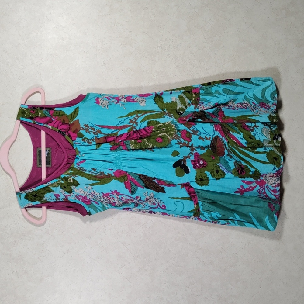 Desigual Multicolor Floral Midi Dress